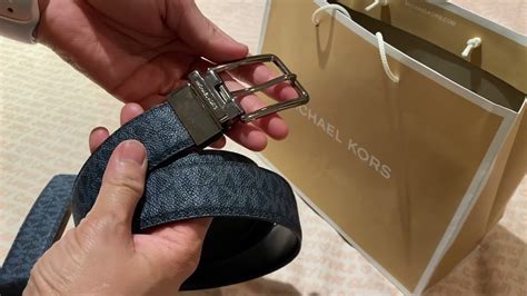 how to adjust michael kors belt|leather belt shortening service.